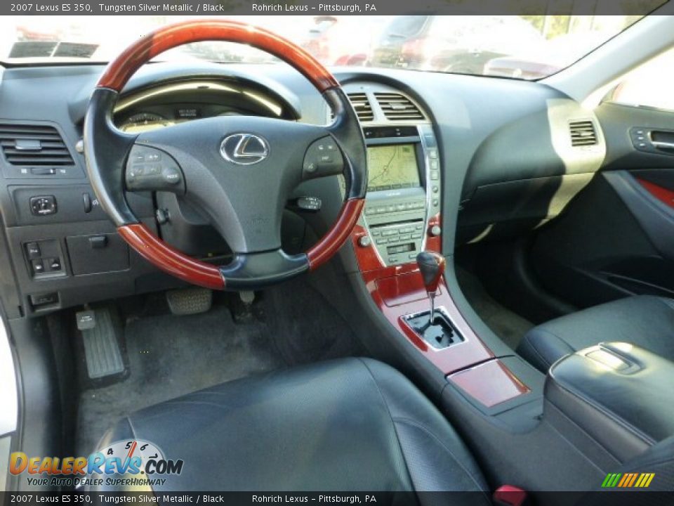 2007 Lexus ES 350 Tungsten Silver Metallic / Black Photo #6