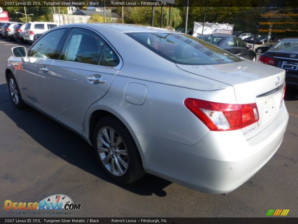 2007 Lexus ES 350 Tungsten Silver Metallic / Black Photo #10