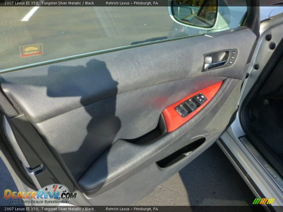 2007 Lexus ES 350 Tungsten Silver Metallic / Black Photo #15