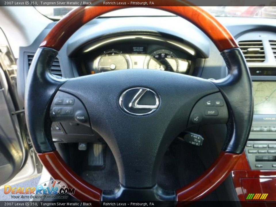 2007 Lexus ES 350 Tungsten Silver Metallic / Black Photo #17