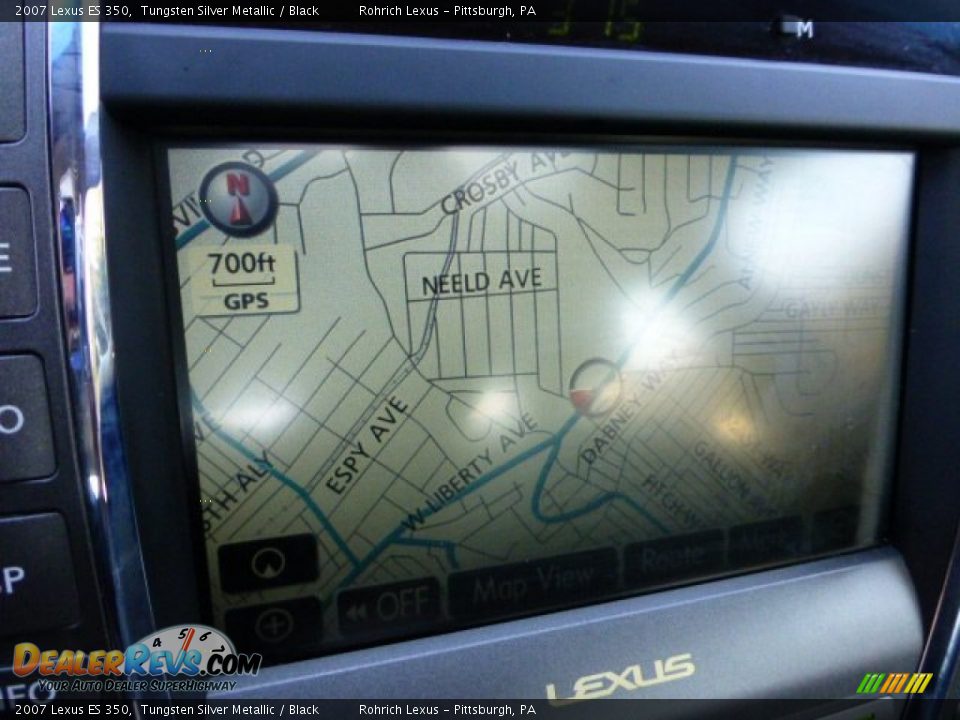 2007 Lexus ES 350 Tungsten Silver Metallic / Black Photo #18