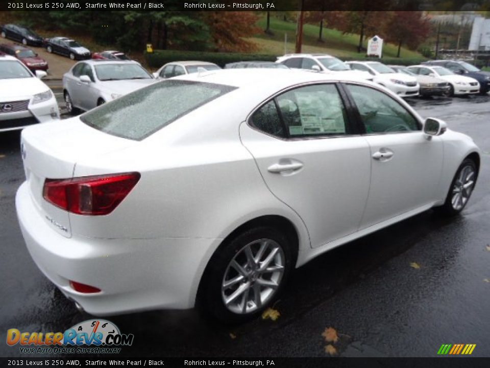 2013 Lexus IS 250 AWD Starfire White Pearl / Black Photo #4