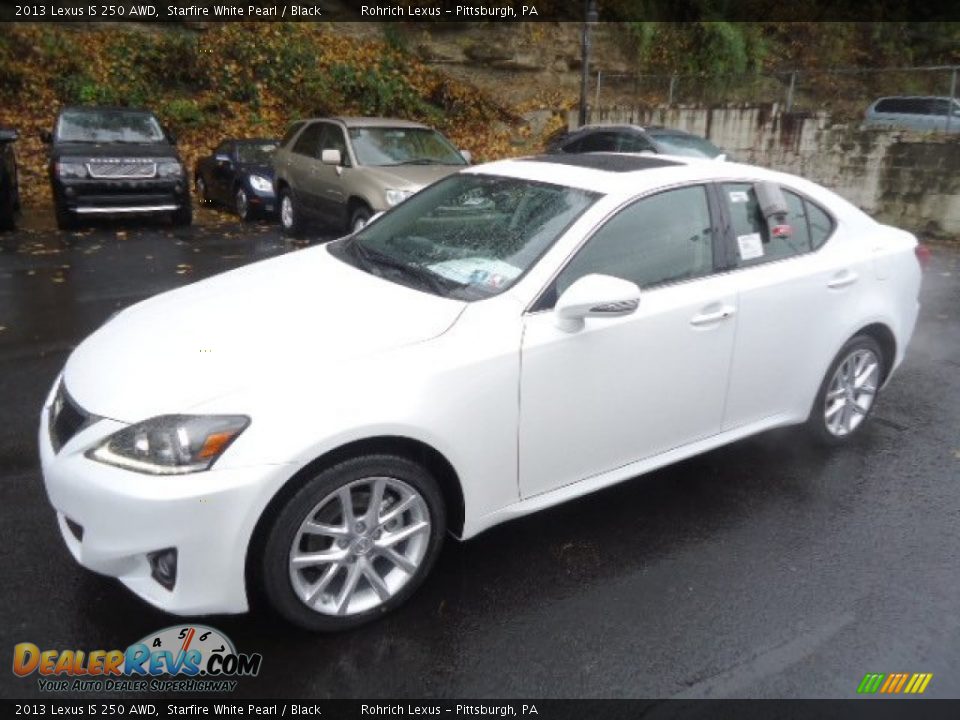 2013 Lexus IS 250 AWD Starfire White Pearl / Black Photo #7