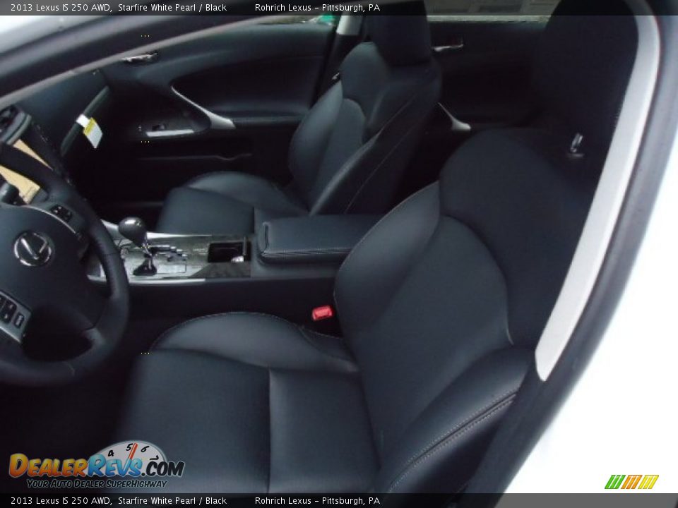 2013 Lexus IS 250 AWD Starfire White Pearl / Black Photo #10