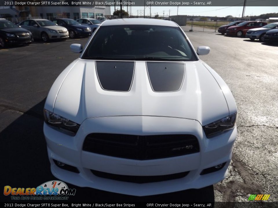 2013 Dodge Charger SRT8 Super Bee Bright White / Black/Super Bee Stripes Photo #2