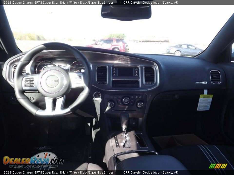 2013 Dodge Charger SRT8 Super Bee Bright White / Black/Super Bee Stripes Photo #9