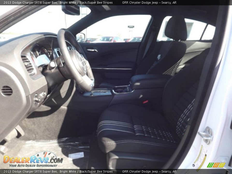 2013 Dodge Charger SRT8 Super Bee Bright White / Black/Super Bee Stripes Photo #11