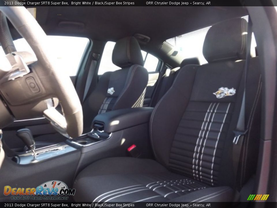 Black/Super Bee Stripes Interior - 2013 Dodge Charger SRT8 Super Bee Photo #13