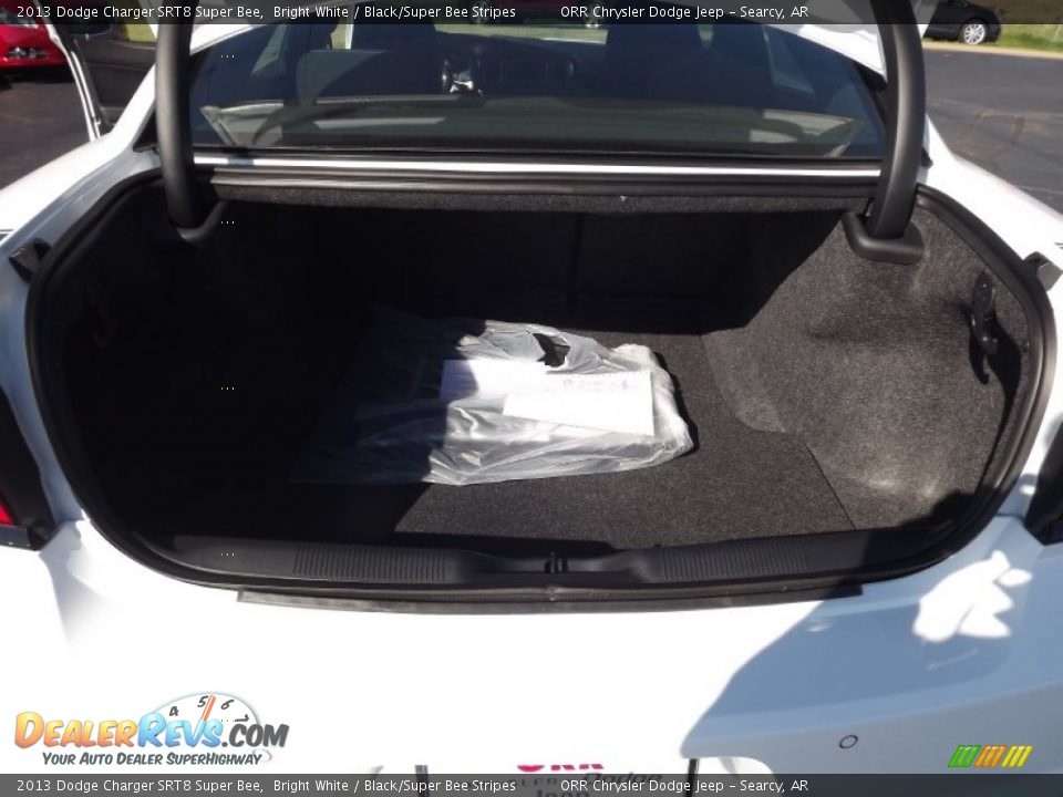 2013 Dodge Charger SRT8 Super Bee Bright White / Black/Super Bee Stripes Photo #17