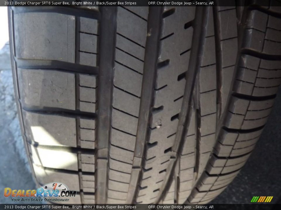 2013 Dodge Charger SRT8 Super Bee Bright White / Black/Super Bee Stripes Photo #19