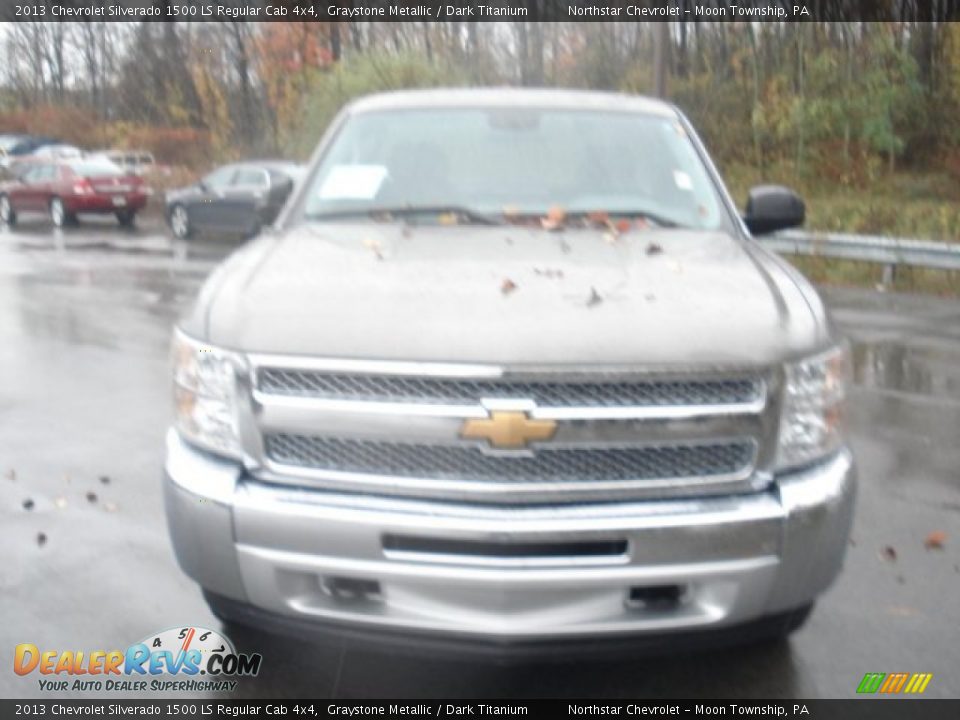 2013 Chevrolet Silverado 1500 LS Regular Cab 4x4 Graystone Metallic / Dark Titanium Photo #3