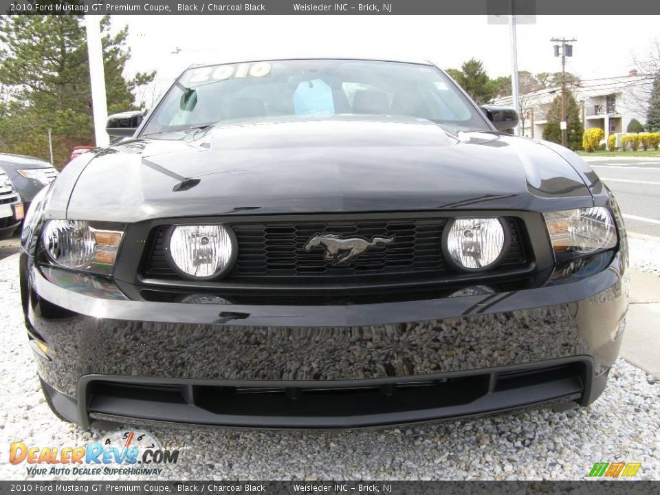 2010 Ford Mustang GT Premium Coupe Black / Charcoal Black Photo #2