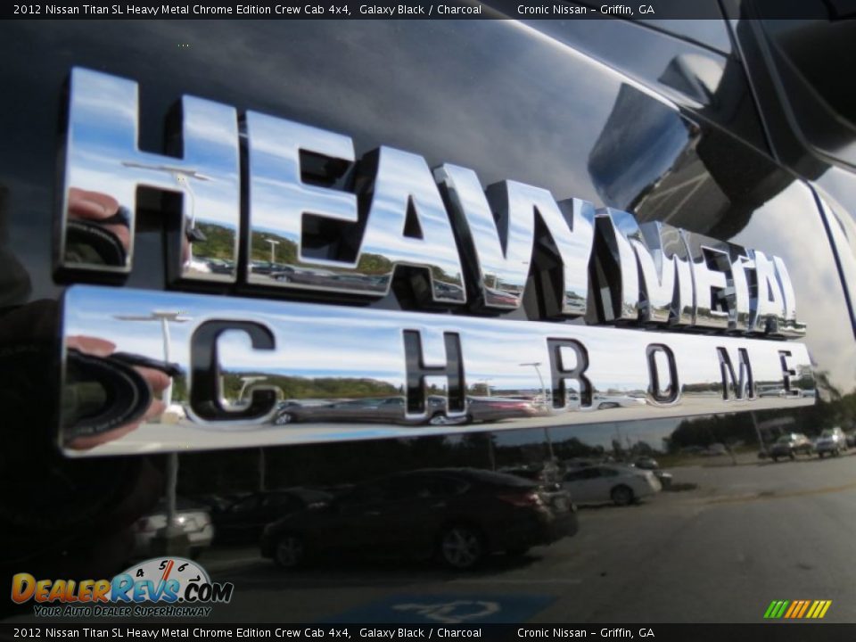 2012 Nissan Titan SL Heavy Metal Chrome Edition Crew Cab 4x4 Logo Photo #10