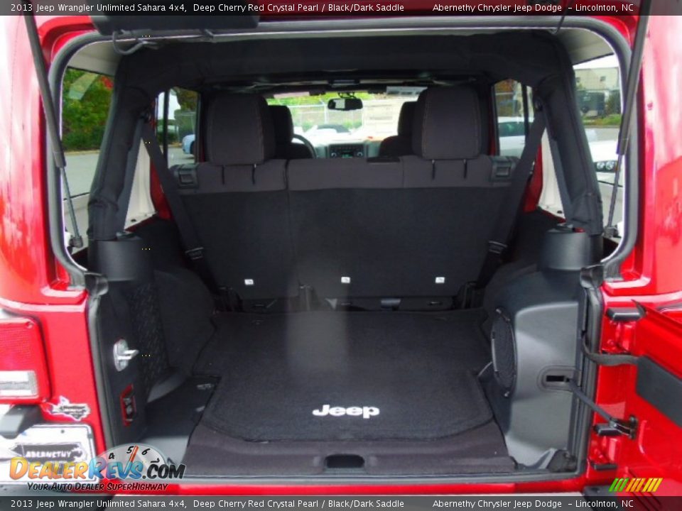 2013 Jeep Wrangler Unlimited Sahara 4x4 Deep Cherry Red Crystal Pearl / Black/Dark Saddle Photo #21