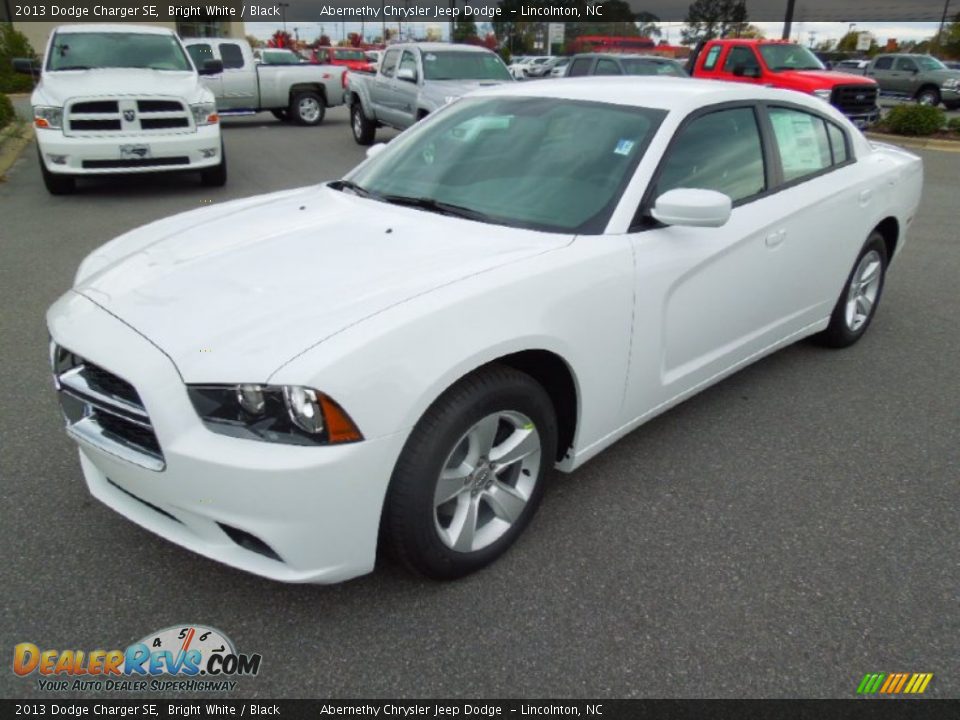 2013 Dodge Charger SE Bright White / Black Photo #1