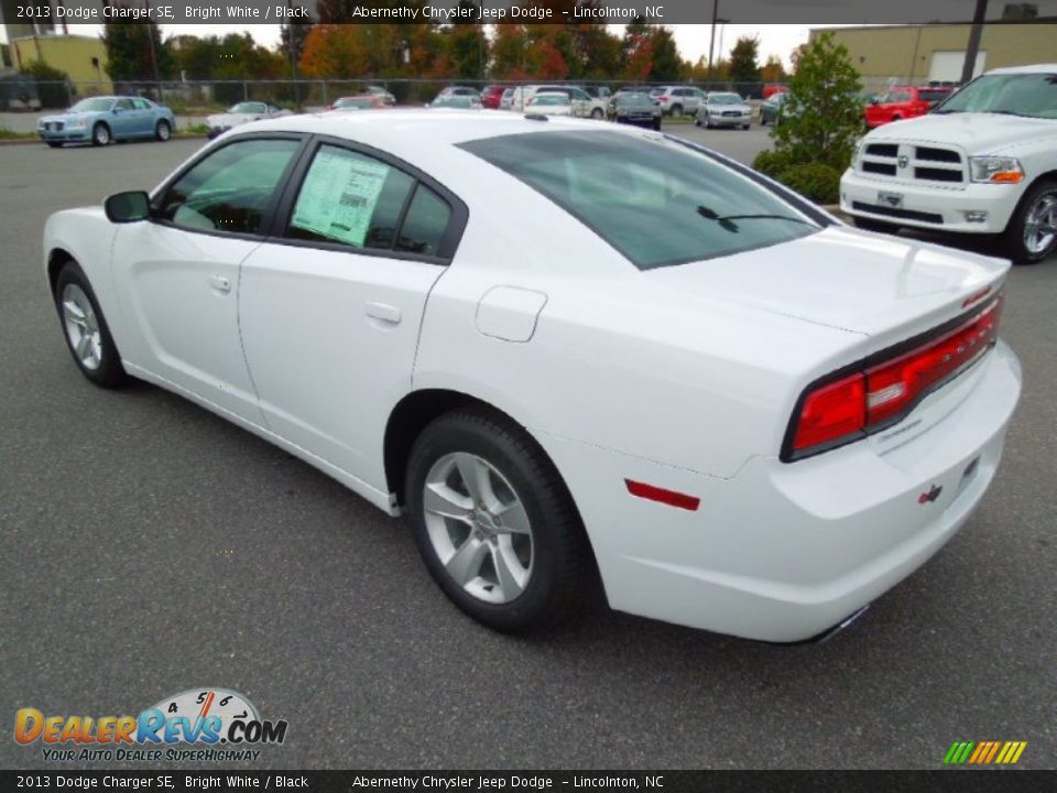 2013 Dodge Charger SE Bright White / Black Photo #3