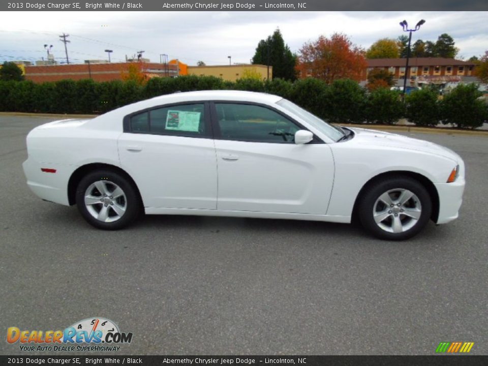 2013 Dodge Charger SE Bright White / Black Photo #5