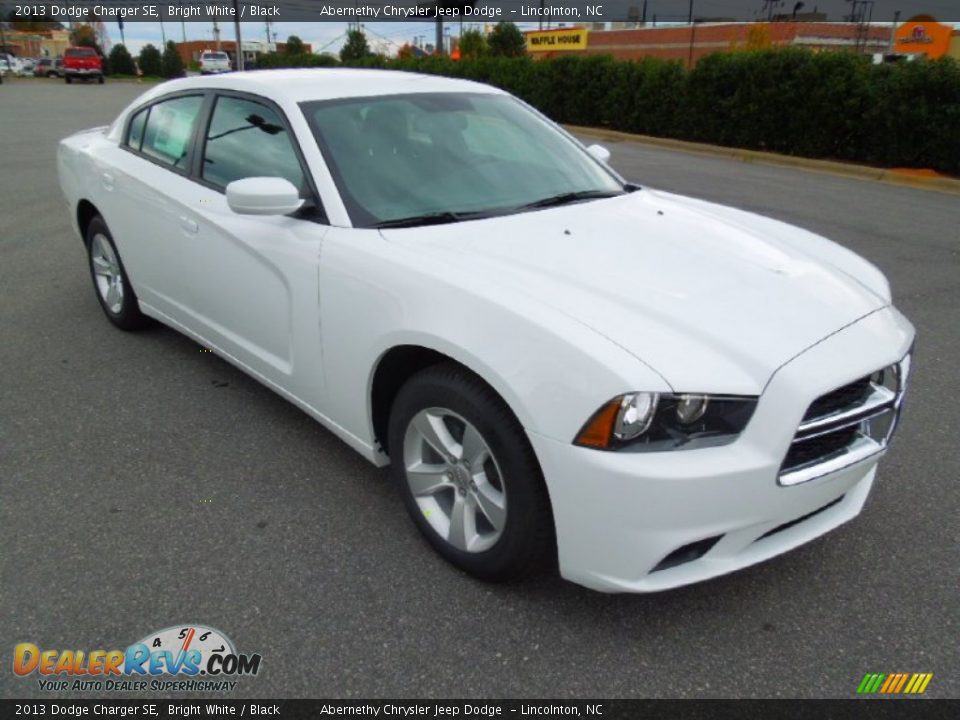 2013 Dodge Charger SE Bright White / Black Photo #6