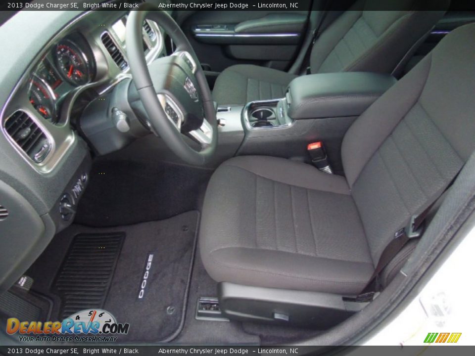 2013 Dodge Charger SE Bright White / Black Photo #8