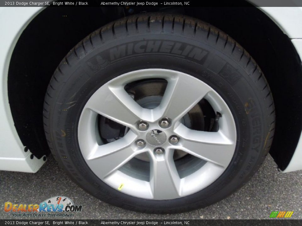 2013 Dodge Charger SE Bright White / Black Photo #25