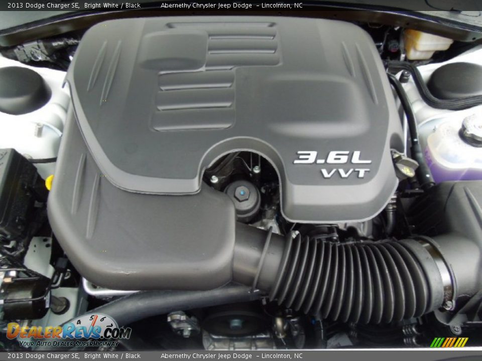 2013 Dodge Charger SE Bright White / Black Photo #26