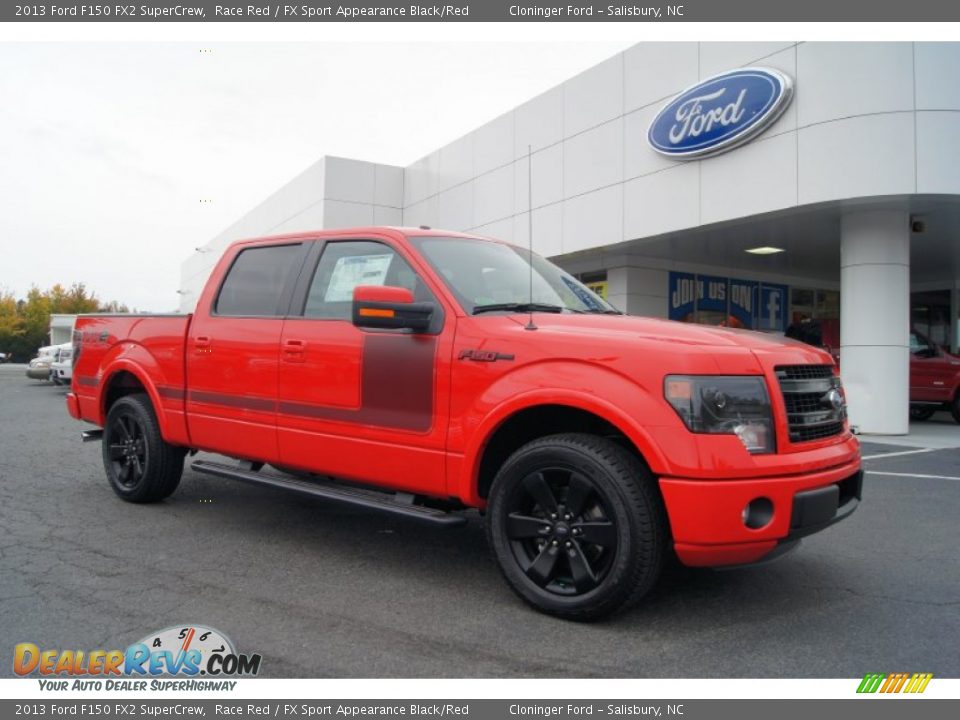 Race Red 2013 Ford F150 FX2 SuperCrew Photo #1