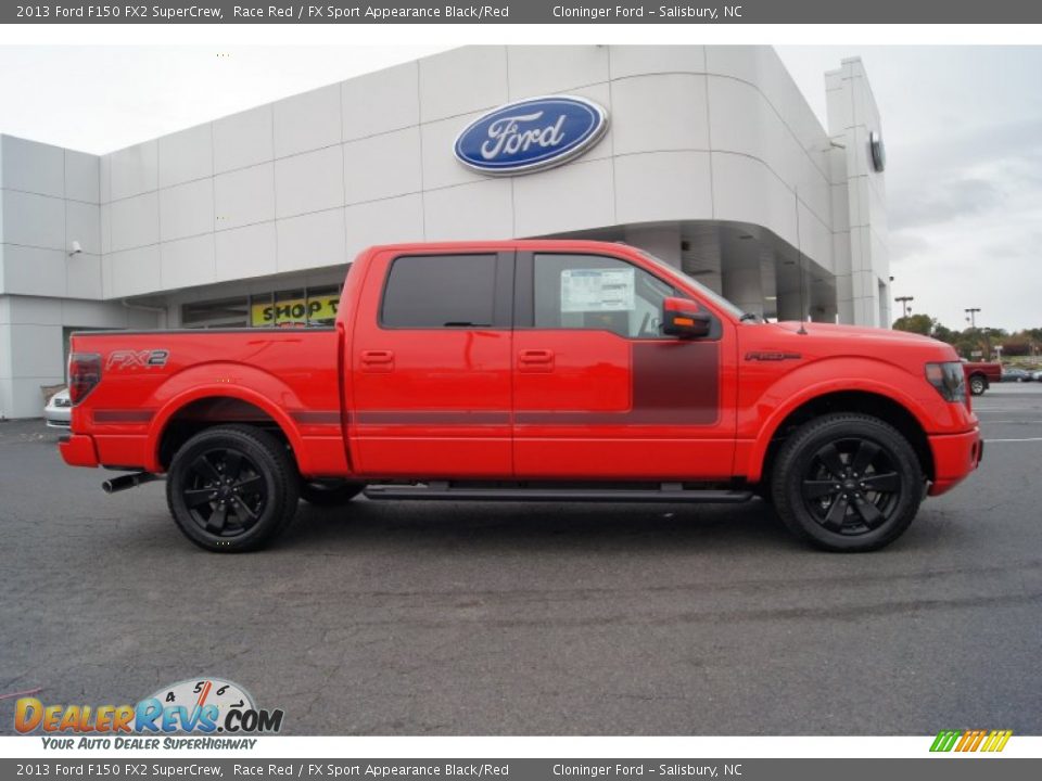 2013 Ford F150 FX2 SuperCrew Race Red / FX Sport Appearance Black/Red Photo #2