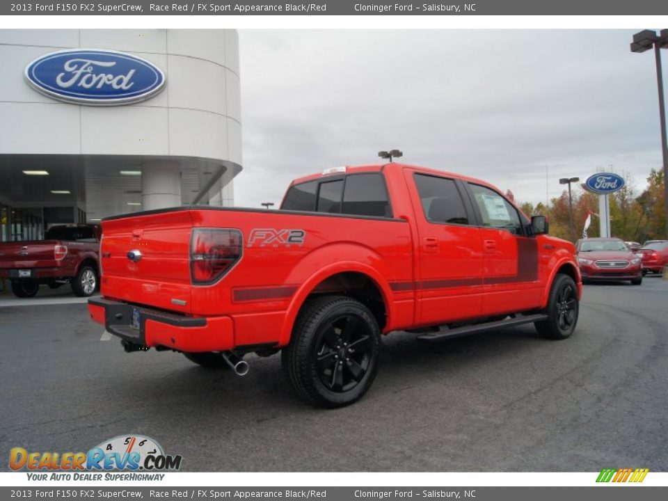 2013 Ford F150 FX2 SuperCrew Race Red / FX Sport Appearance Black/Red Photo #3