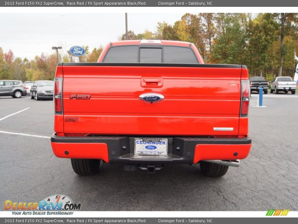 2013 Ford F150 FX2 SuperCrew Race Red / FX Sport Appearance Black/Red Photo #4