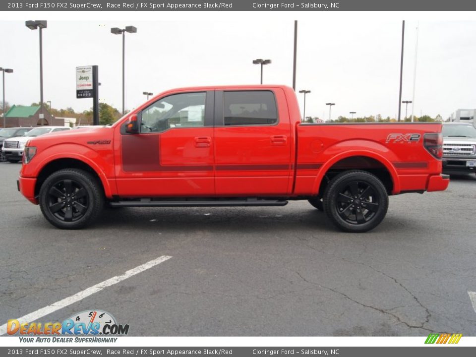 2013 Ford F150 FX2 SuperCrew Race Red / FX Sport Appearance Black/Red Photo #5