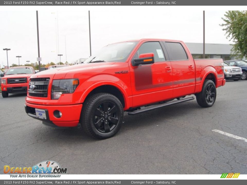 2013 Ford F150 FX2 SuperCrew Race Red / FX Sport Appearance Black/Red Photo #6