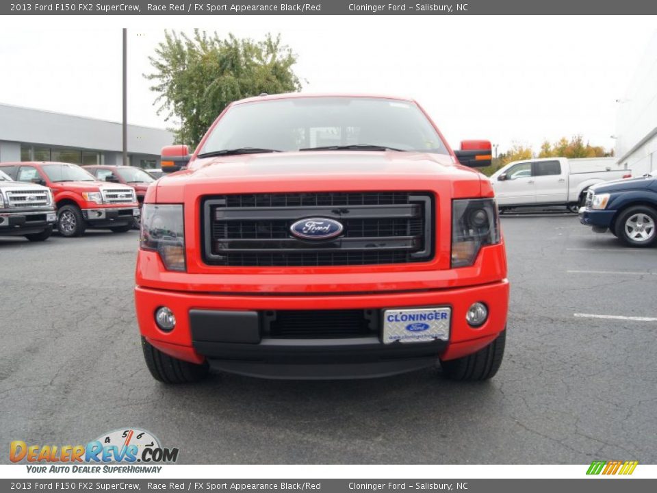 2013 Ford F150 FX2 SuperCrew Race Red / FX Sport Appearance Black/Red Photo #7