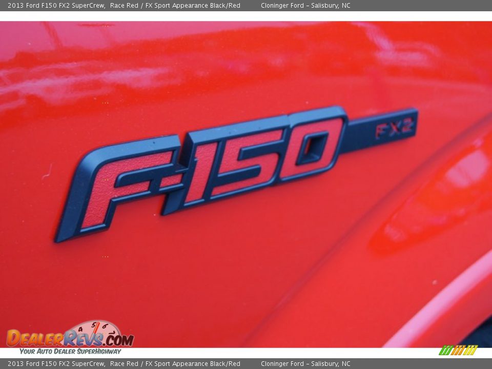 2013 Ford F150 FX2 SuperCrew Race Red / FX Sport Appearance Black/Red Photo #19
