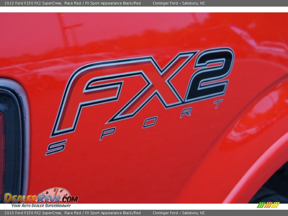 2013 Ford F150 FX2 SuperCrew Race Red / FX Sport Appearance Black/Red Photo #21
