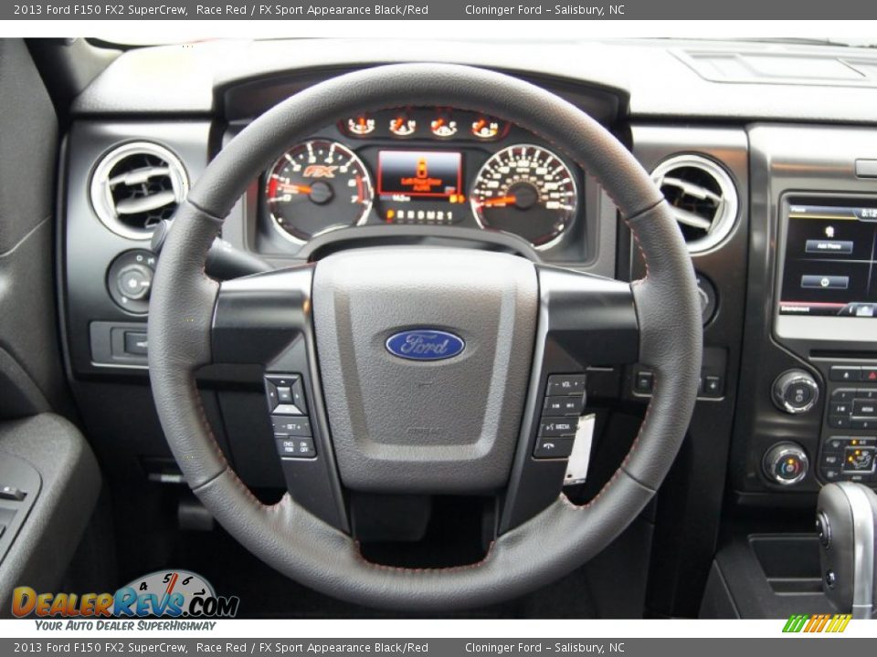 2013 Ford F150 FX2 SuperCrew Steering Wheel Photo #28