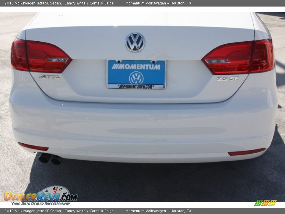 2013 Volkswagen Jetta SE Sedan Candy White / Cornsilk Beige Photo #5