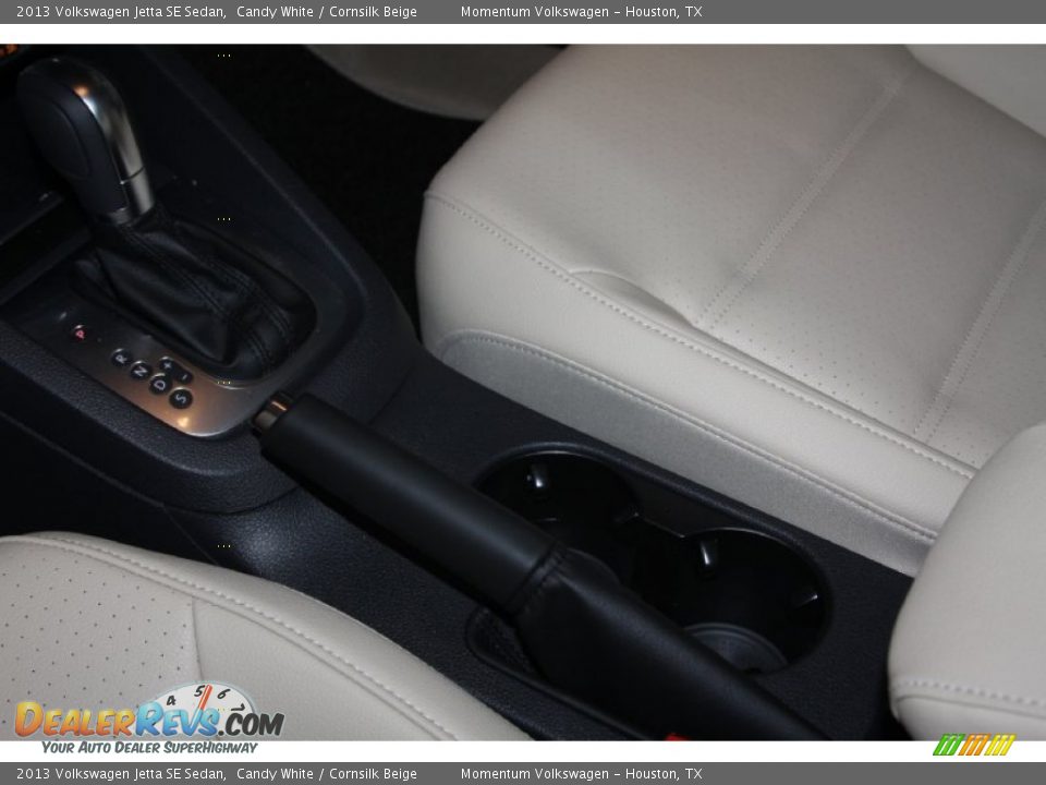 2013 Volkswagen Jetta SE Sedan Candy White / Cornsilk Beige Photo #11