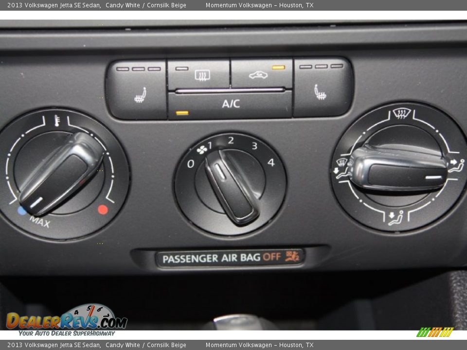 2013 Volkswagen Jetta SE Sedan Candy White / Cornsilk Beige Photo #13