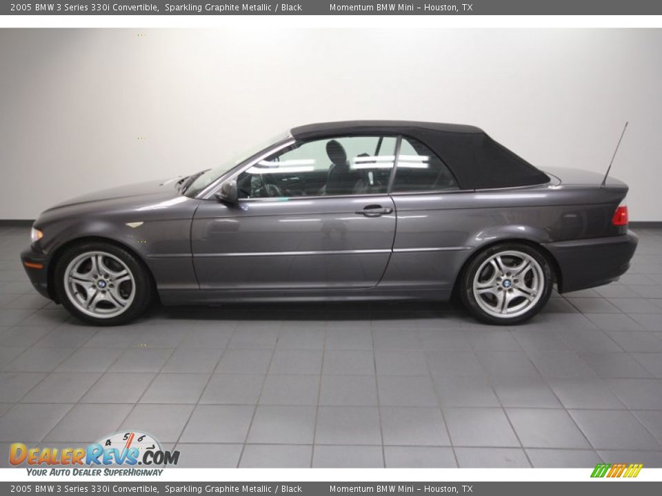 Sparkling Graphite Metallic 2005 BMW 3 Series 330i Convertible Photo #2