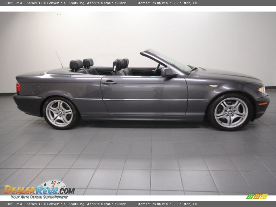 Sparkling Graphite Metallic 2005 BMW 3 Series 330i Convertible Photo #7