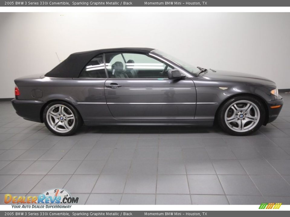 Sparkling Graphite Metallic 2005 BMW 3 Series 330i Convertible Photo #8