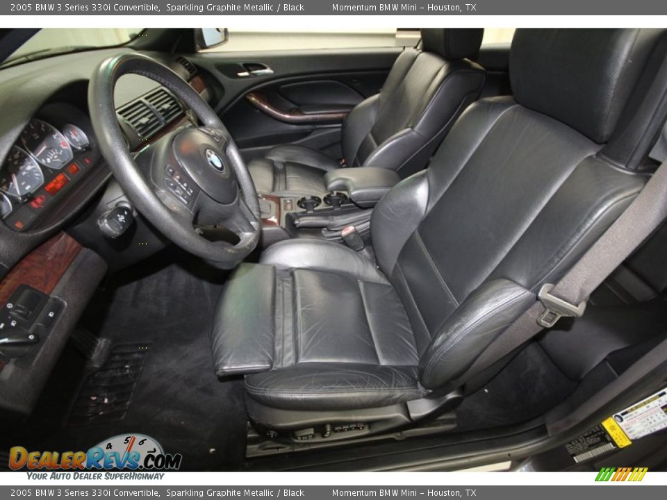 Front Seat of 2005 BMW 3 Series 330i Convertible Photo #14