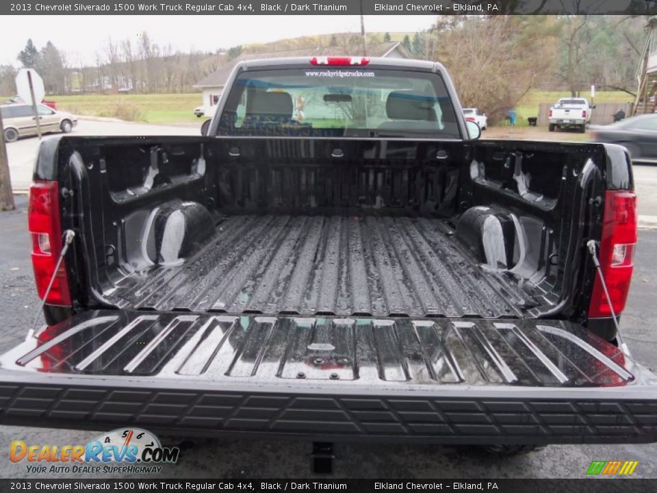 2013 Chevrolet Silverado 1500 Work Truck Regular Cab 4x4 Trunk Photo #9