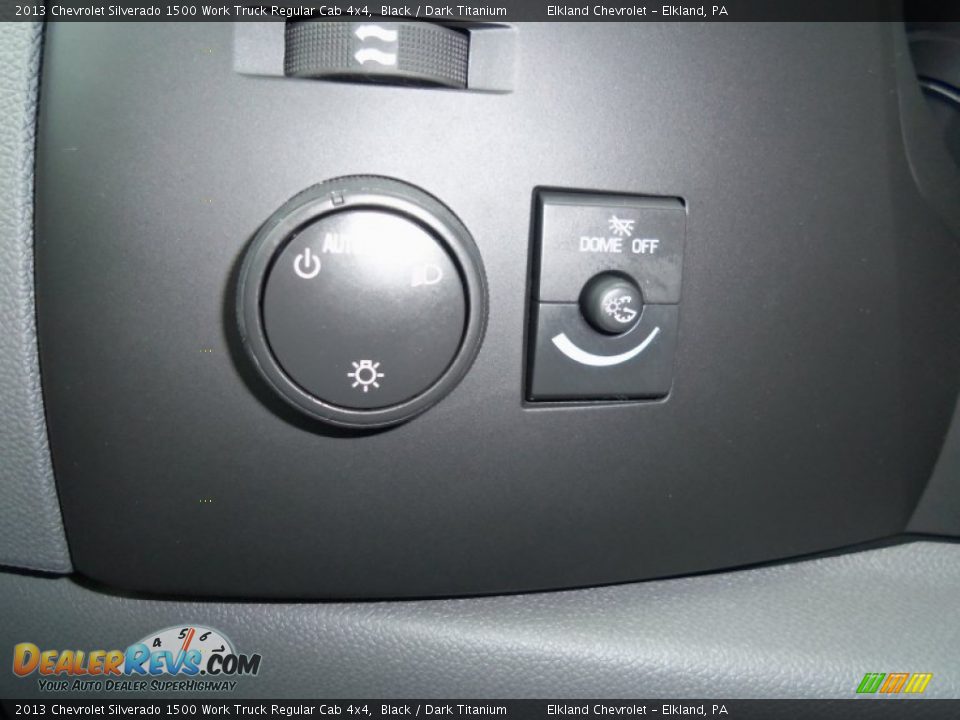 2013 Chevrolet Silverado 1500 Work Truck Regular Cab 4x4 Black / Dark Titanium Photo #20