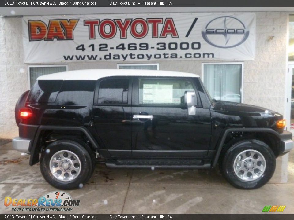 2013 Toyota FJ Cruiser 4WD Black / Dark Charcoal Photo #1