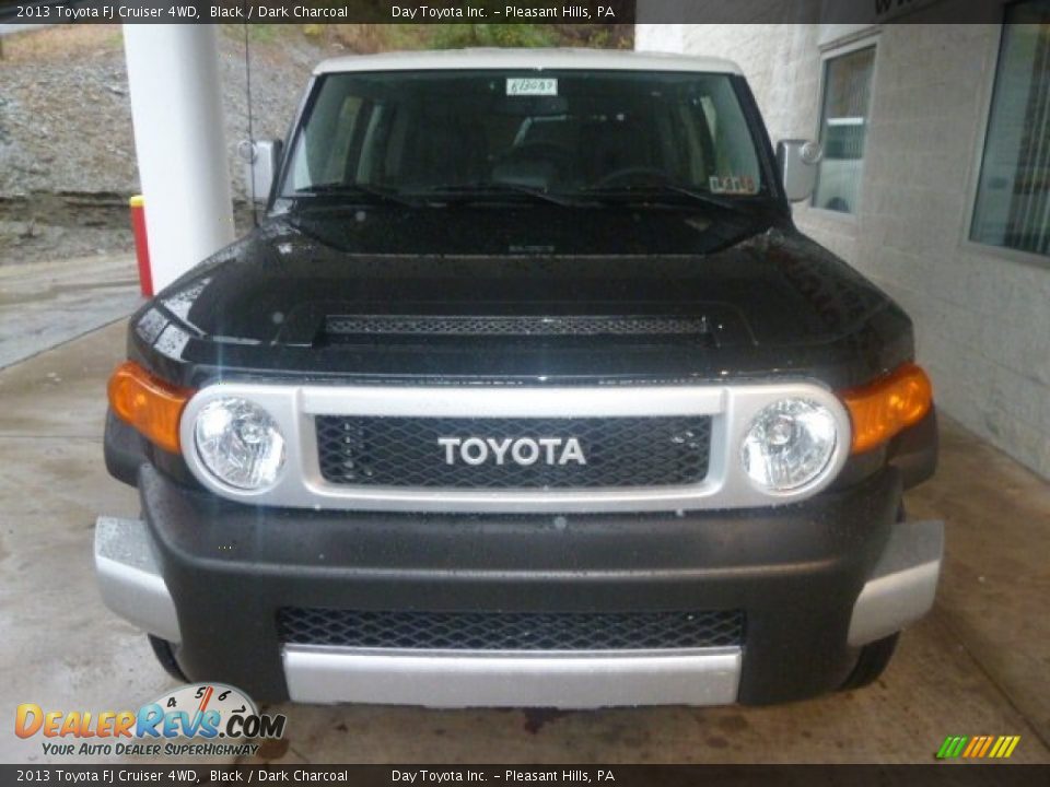 2013 Toyota FJ Cruiser 4WD Black / Dark Charcoal Photo #6