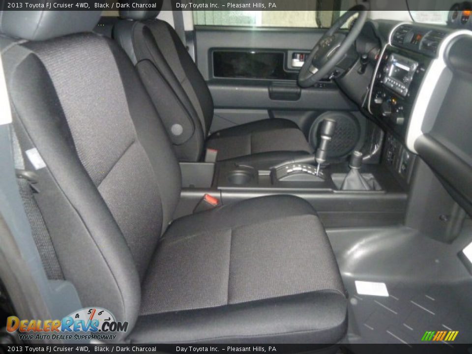 2013 Toyota FJ Cruiser 4WD Black / Dark Charcoal Photo #9