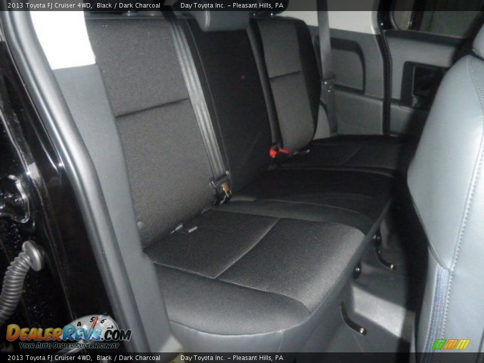 2013 Toyota FJ Cruiser 4WD Black / Dark Charcoal Photo #12
