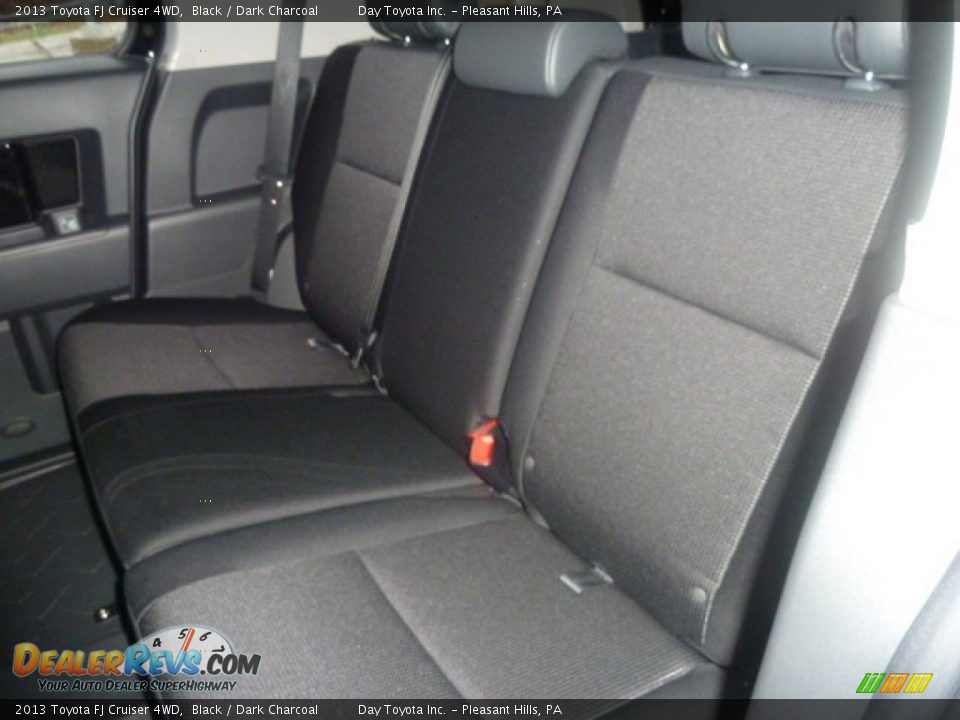 2013 Toyota FJ Cruiser 4WD Black / Dark Charcoal Photo #14