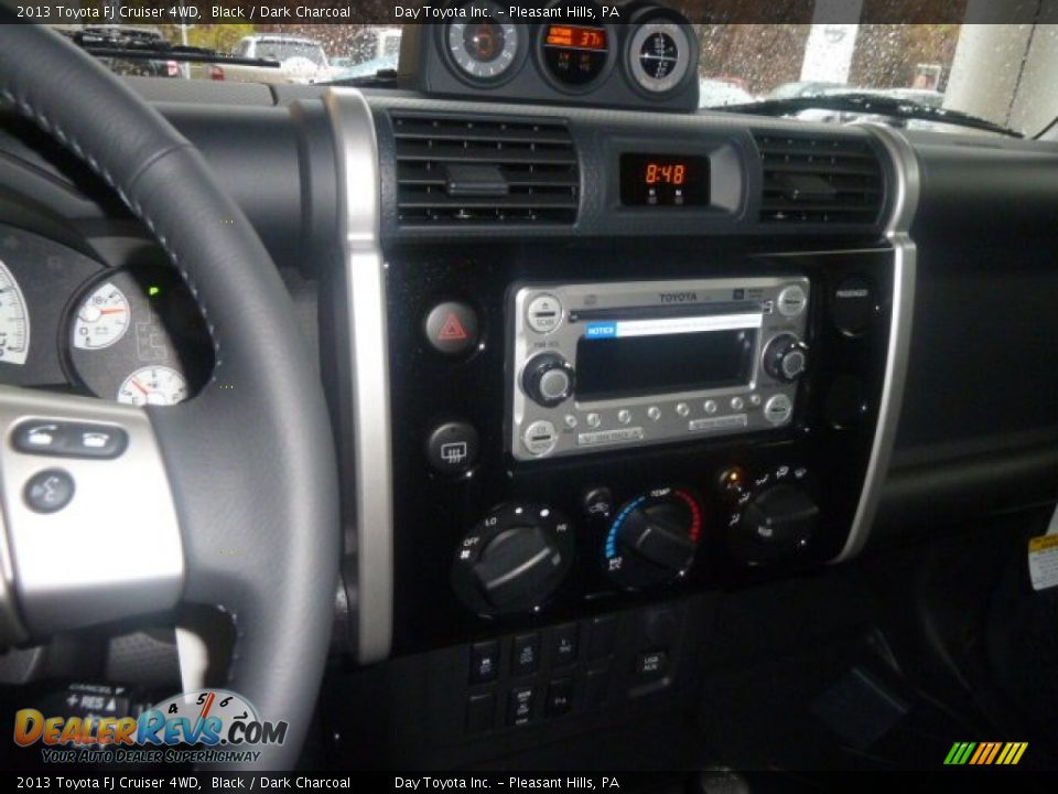 2013 Toyota FJ Cruiser 4WD Black / Dark Charcoal Photo #18